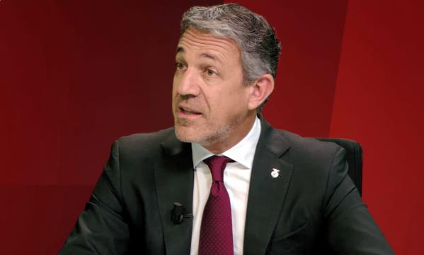 Lu&#237;s Mendes, administrador da Benfica SAD e vice-presidente do Clube