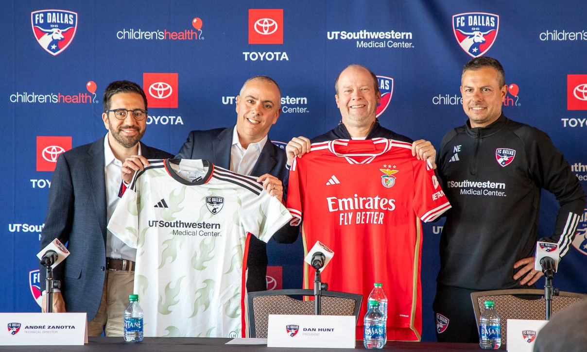 Parceria do Benfica com o FC Dallas