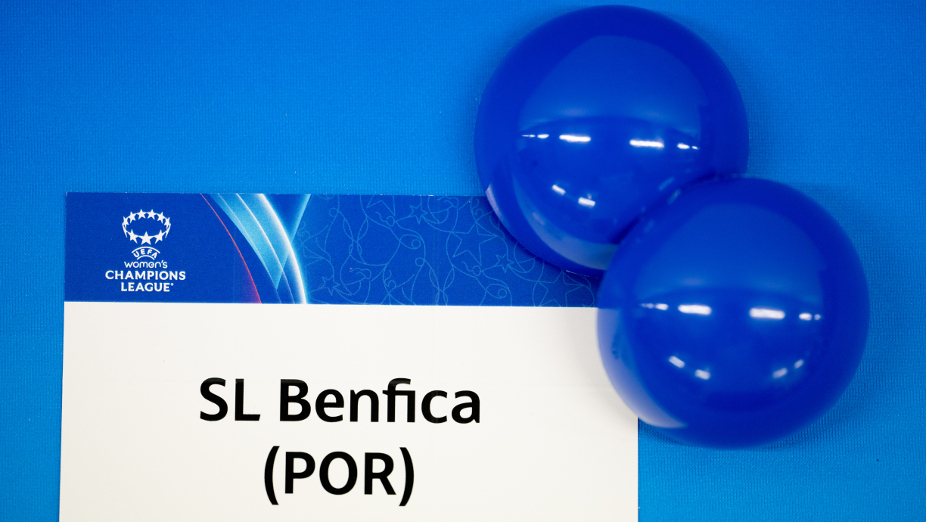 Benfica no sorteio da UEFA Champions League feminina