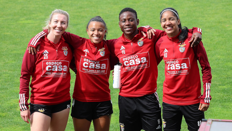 Jogadoras do Benfica