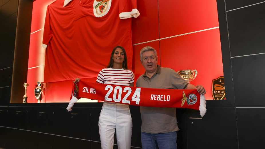 Sílvia Rebelo com o vice-presidente Fernando Tavares