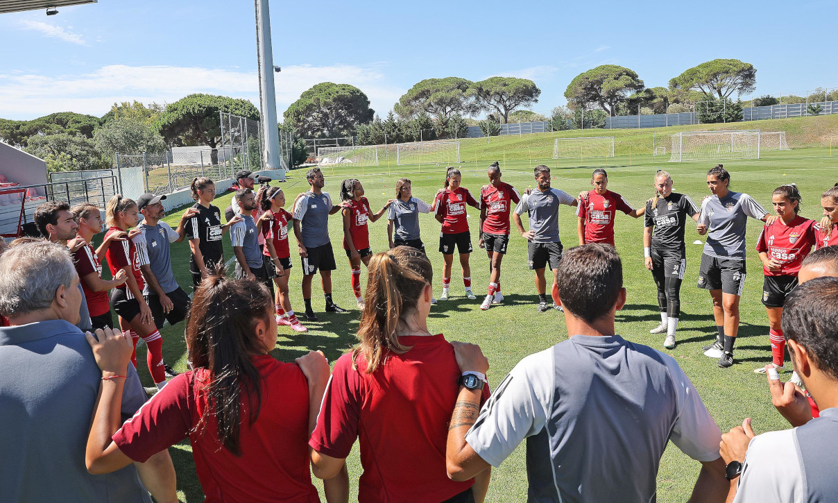 Treino Benfica