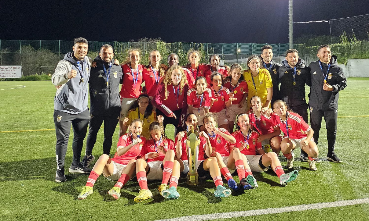 SL Benfica vence Ibercup Cascais 2024 Sub-14