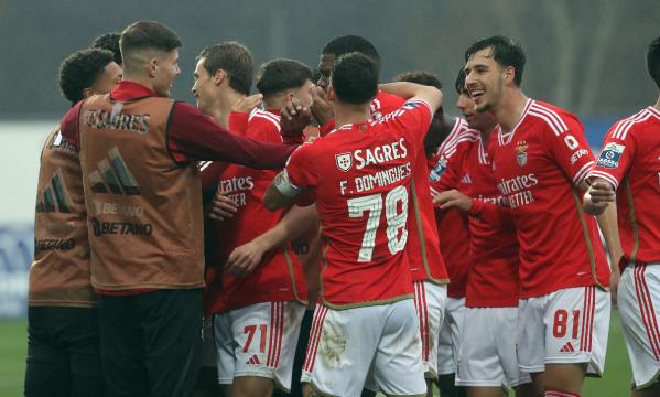 Benfica B venceu o FC Porto B, por 0-3