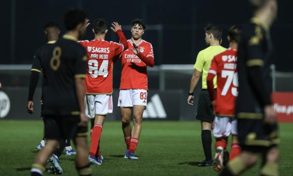 Festejos do Benfica B