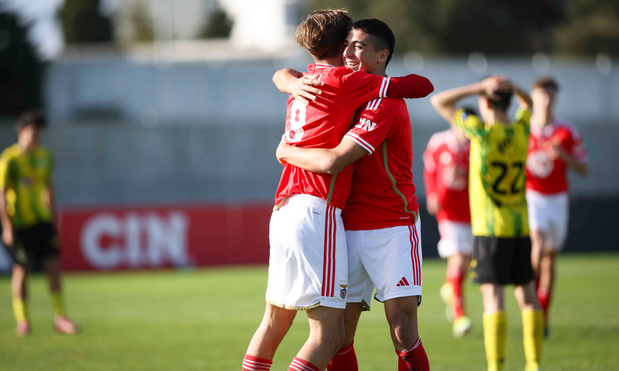 Iniciados: golo do Benfica frente ao Tondela