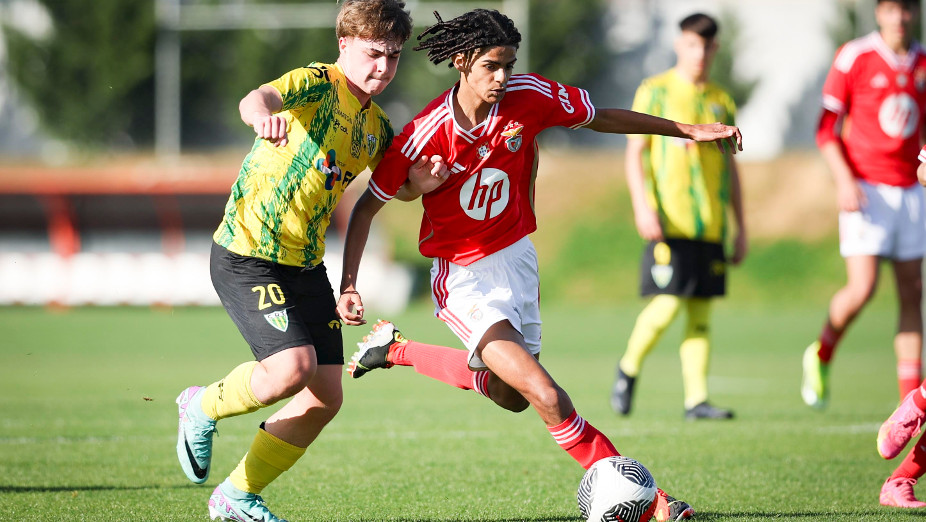 Iniciados: ataque do Benfica frente ao Tondela