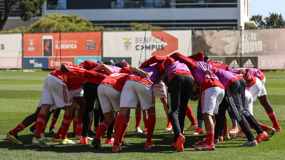Sub-17: roda da equipa do Benfica