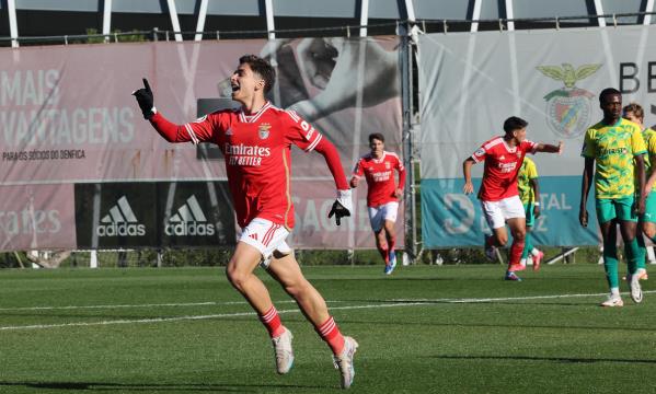 Jos&#233; Melro abriu o marcador no Benfica Campus