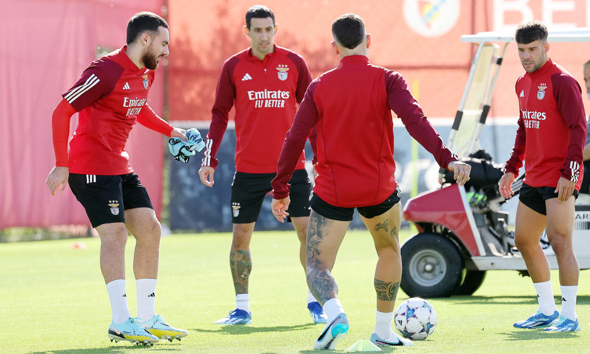 Treino do Benfica