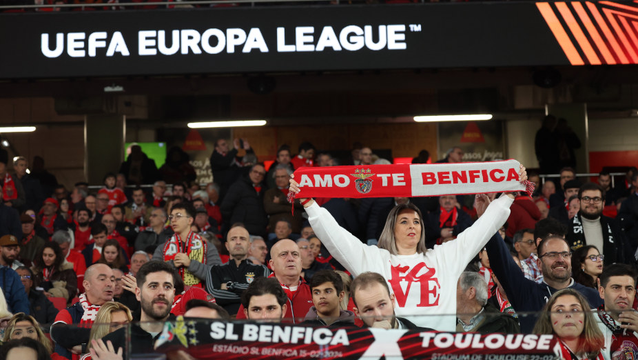 Adeptos do Benfica