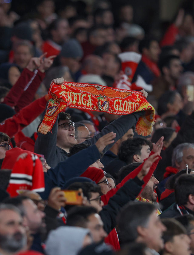 Adeptos do Benfica