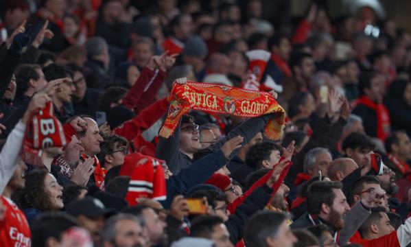 Adeptos do Benfica