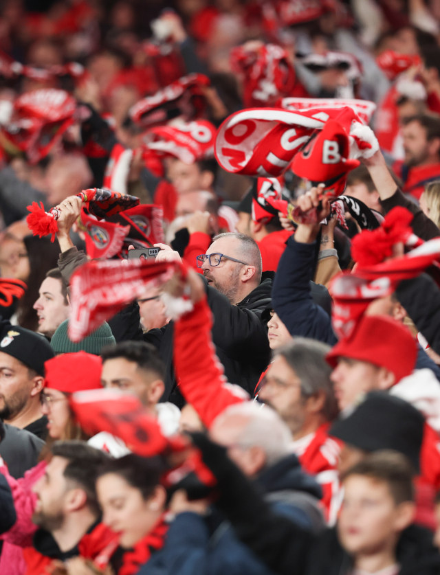Adeptos do Benfica
