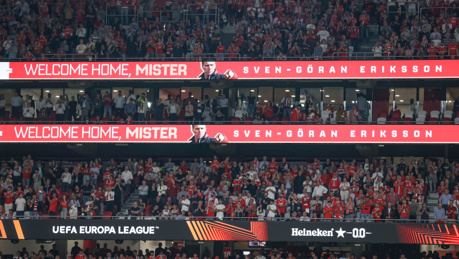 Homenagem Eriksson