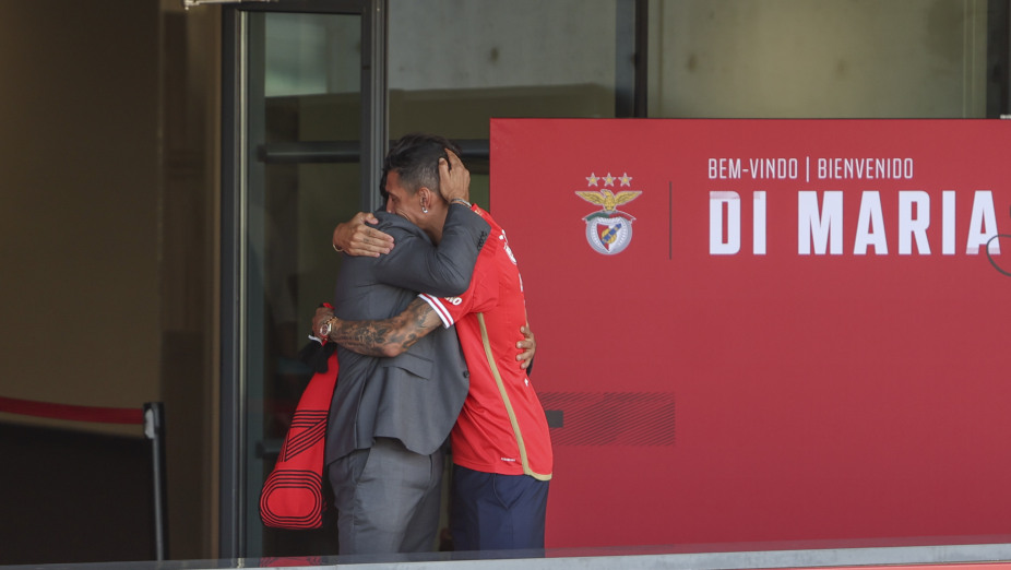 Di María e Rui Costa