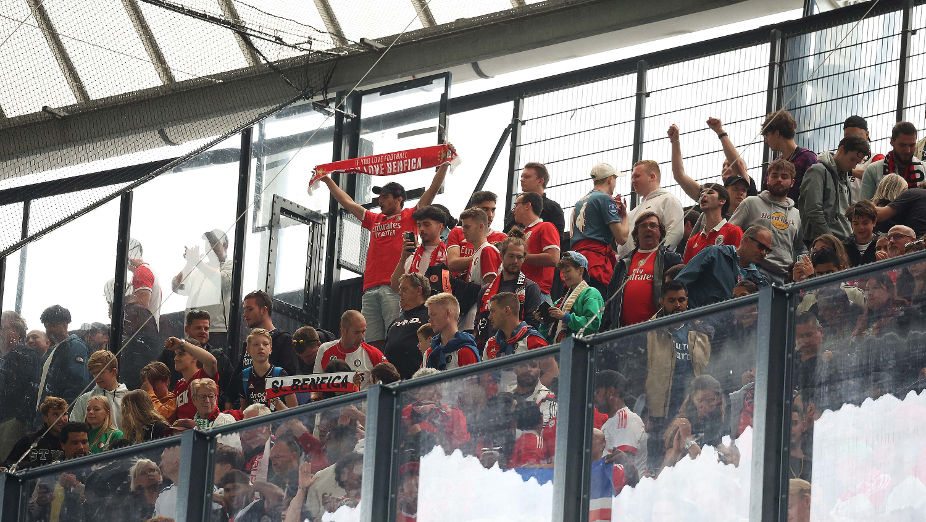 Adeptos do Benfica