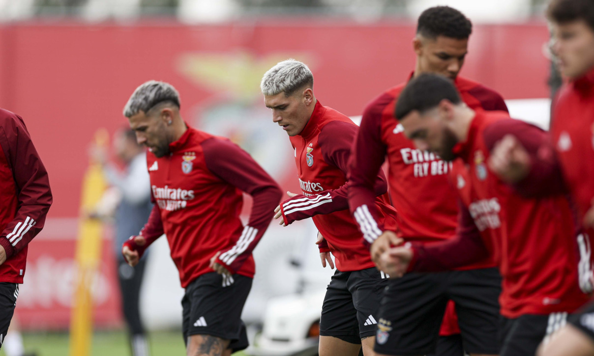 Treino do Benfica