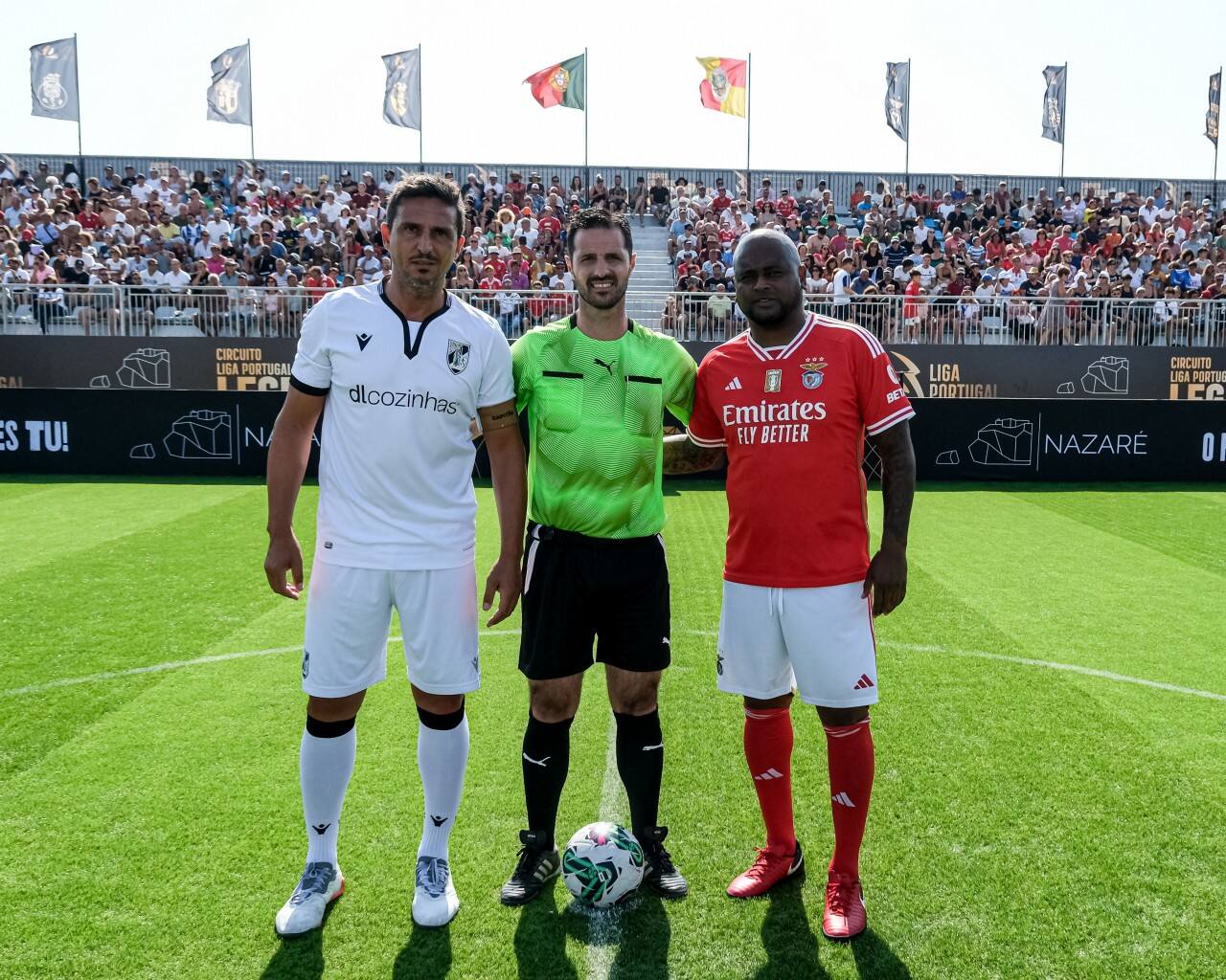 Liga Portugal Legends no Estádio do Viveiro – Jordan Santos na Praia da  Nazaré - Nazaré