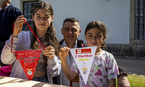 Museu Benfica próximo das famílias