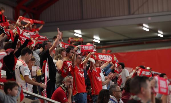 Adeptos do Benfica