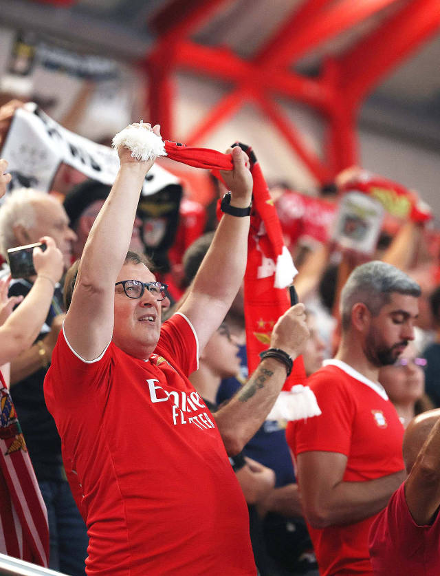 Adeptos do Benfica