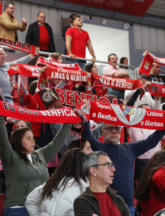 Adeptos do Benfica