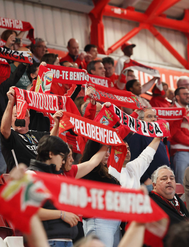 Adeptos do Benfica