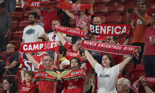 Adeptos do Benfica