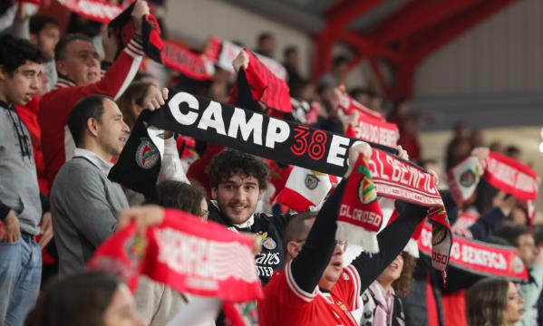 Adeptos do Benfica