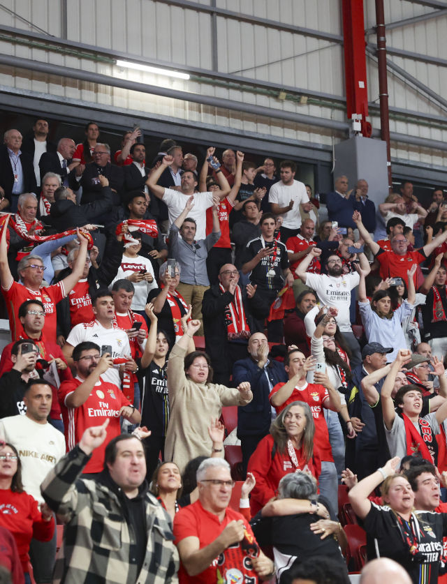 Adeptos do Benfica