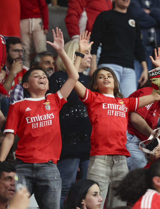 Adeptos do Benfica