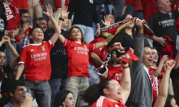 Adeptos do Benfica