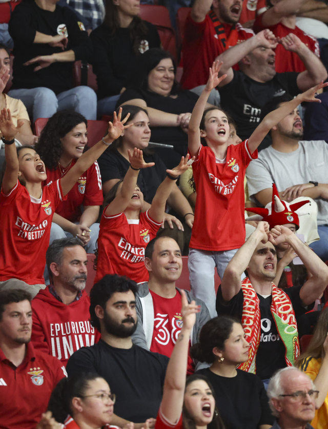 Adeptos do Benfica