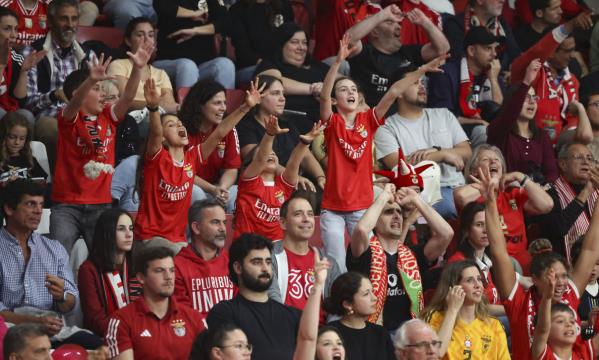 Adeptos do Benfica