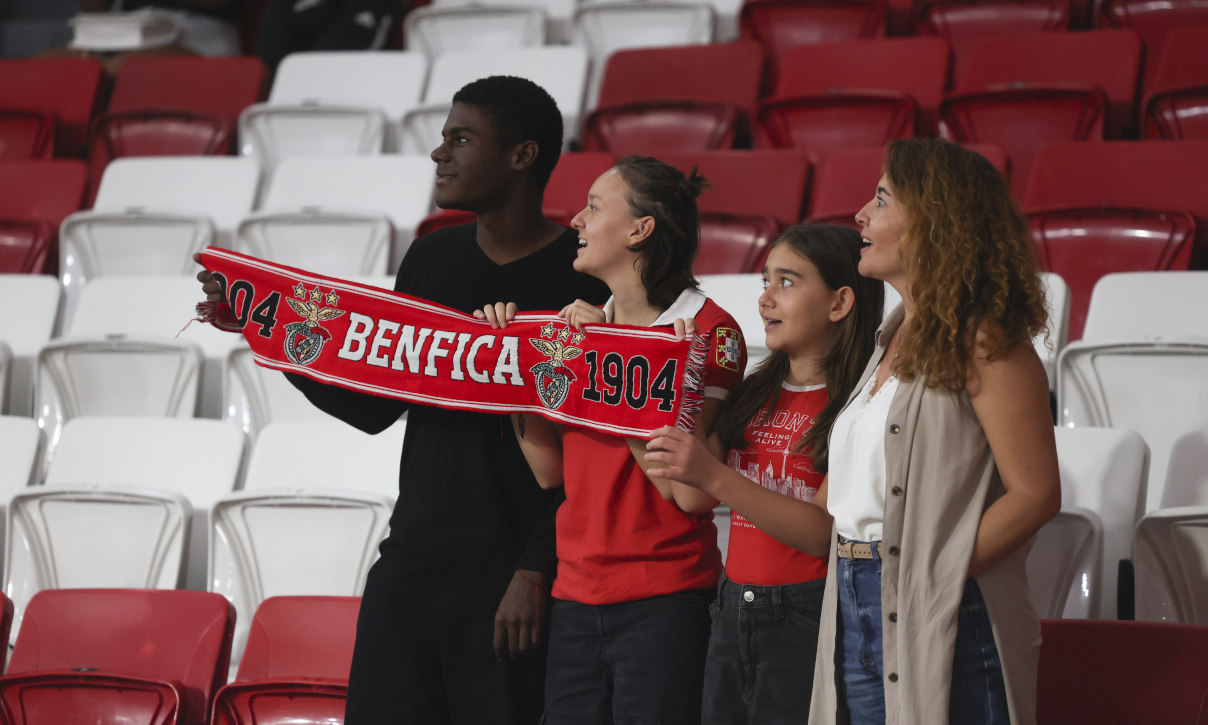 Adeptos do Benfica