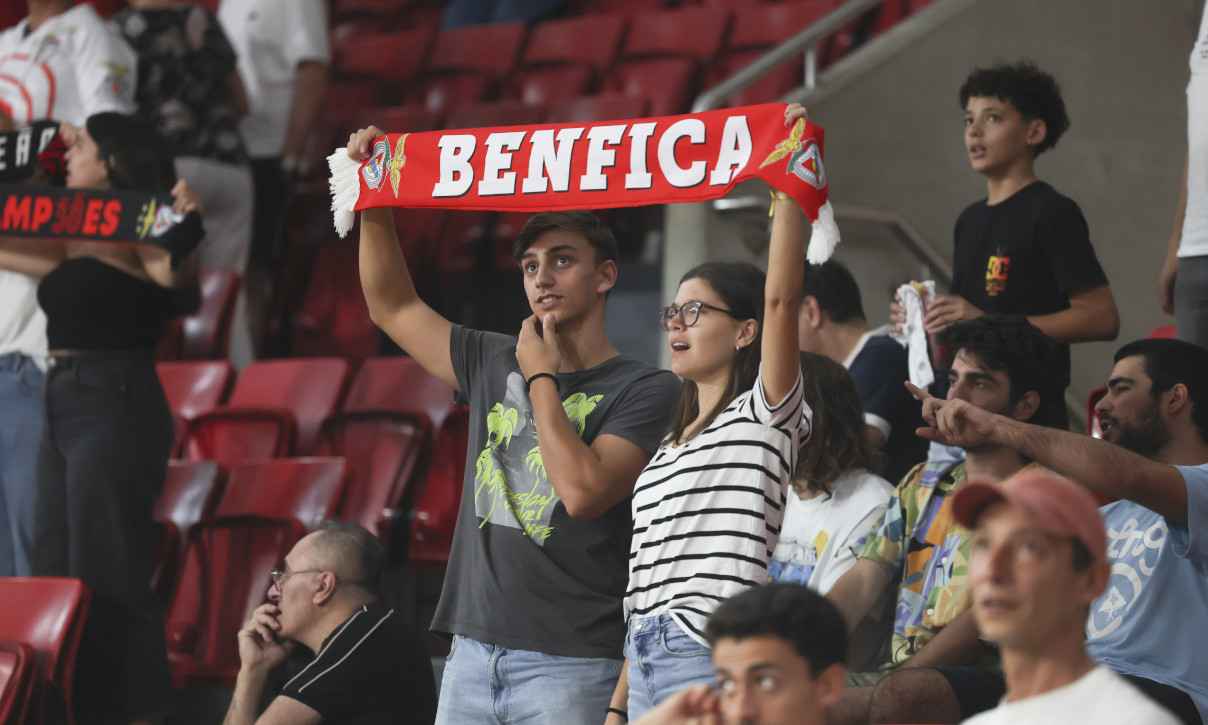 Adeptos do Benfica
