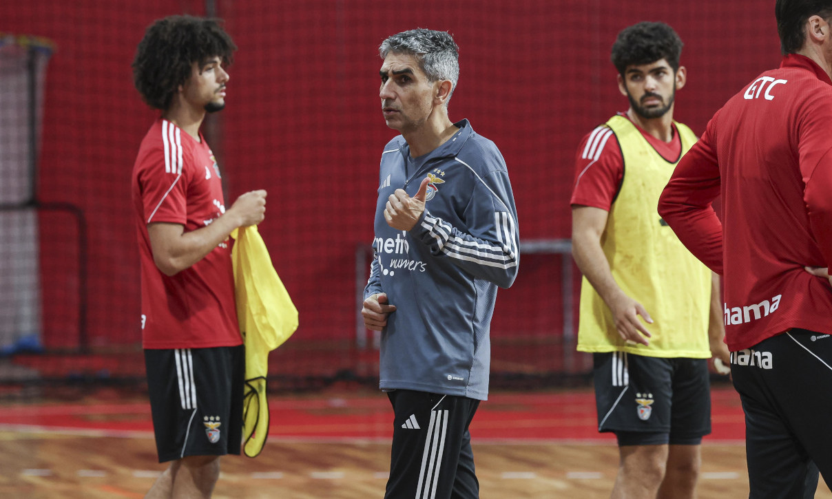 Treino Benfica