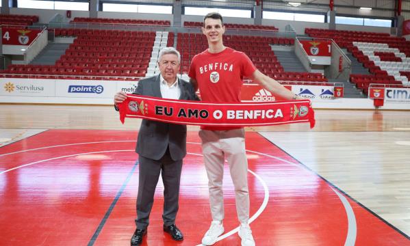 O vice-presidente Fernando Tavares e&#160;Filip Taleski