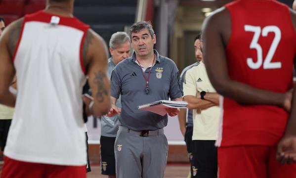 Norberto Alves no treino