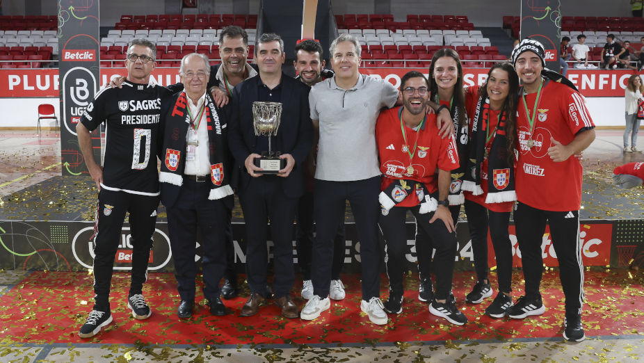 Equipa técnica de basquetebol do Benfica