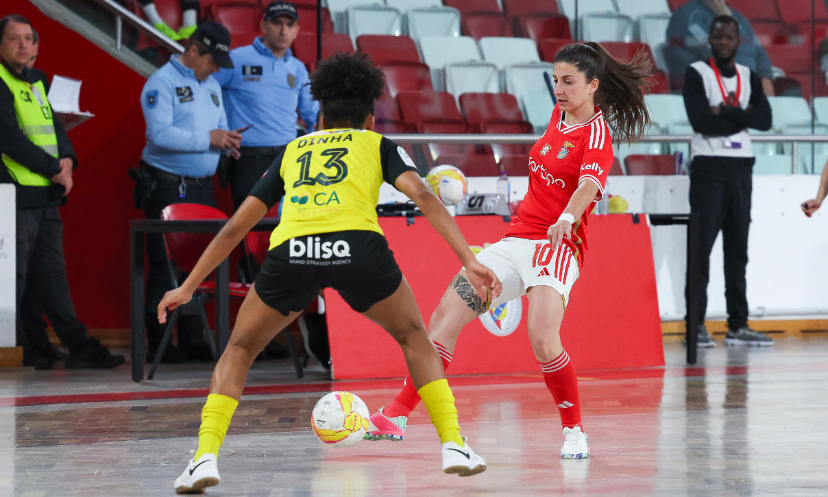 Sara Ferreira no Benfica-Santa Luzia