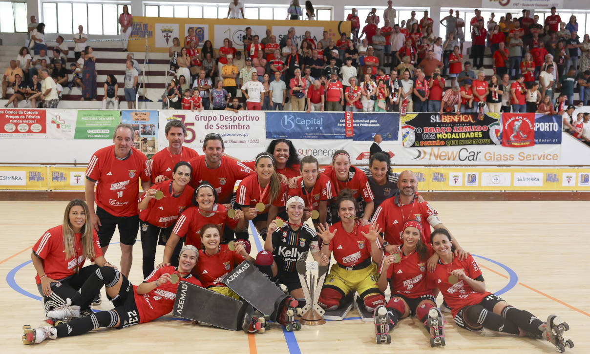 Equipa feminina de hóquei em patins do Benfica 
