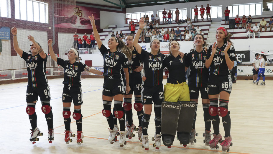 Equipa feminina de hóquei em patins