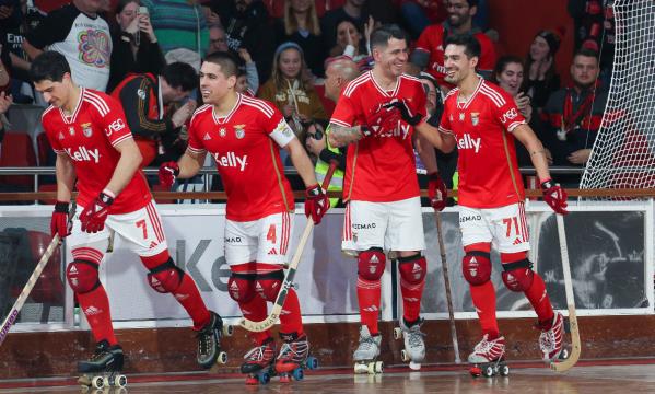 Mais um golo festejado numa tarde &#224; Benfica!