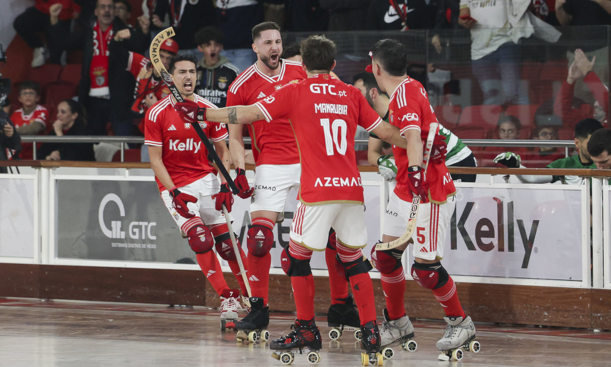 Festejo do Benfica