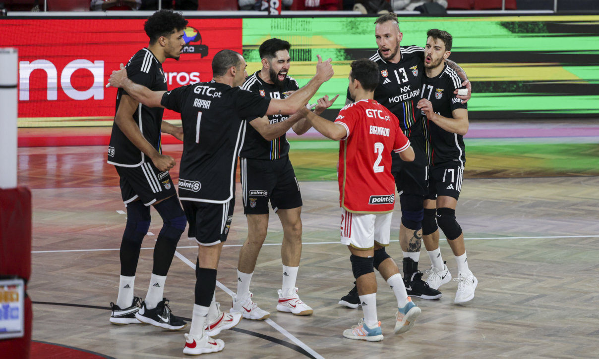 Festejos do Benfica