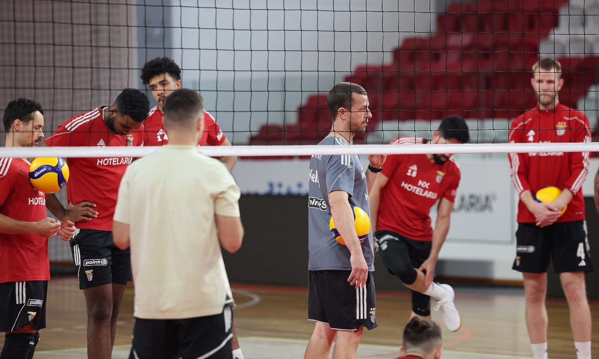 Treino SL Benfica