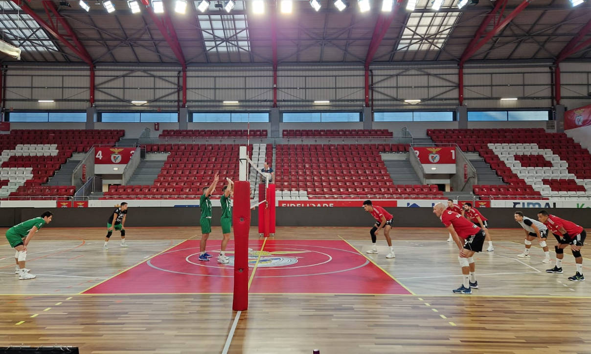 Benfica-Almería, jogo-treino