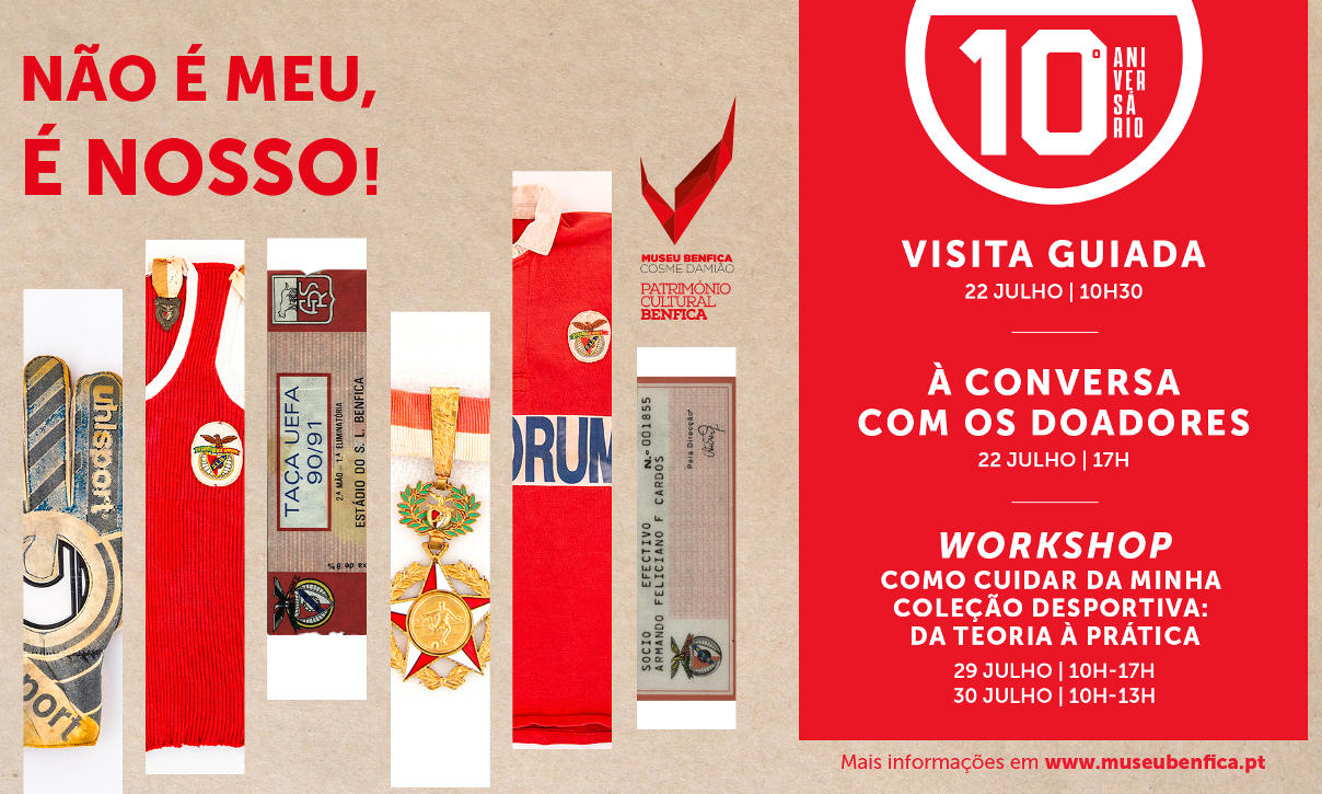 Programa Aniversário Museu Benfica